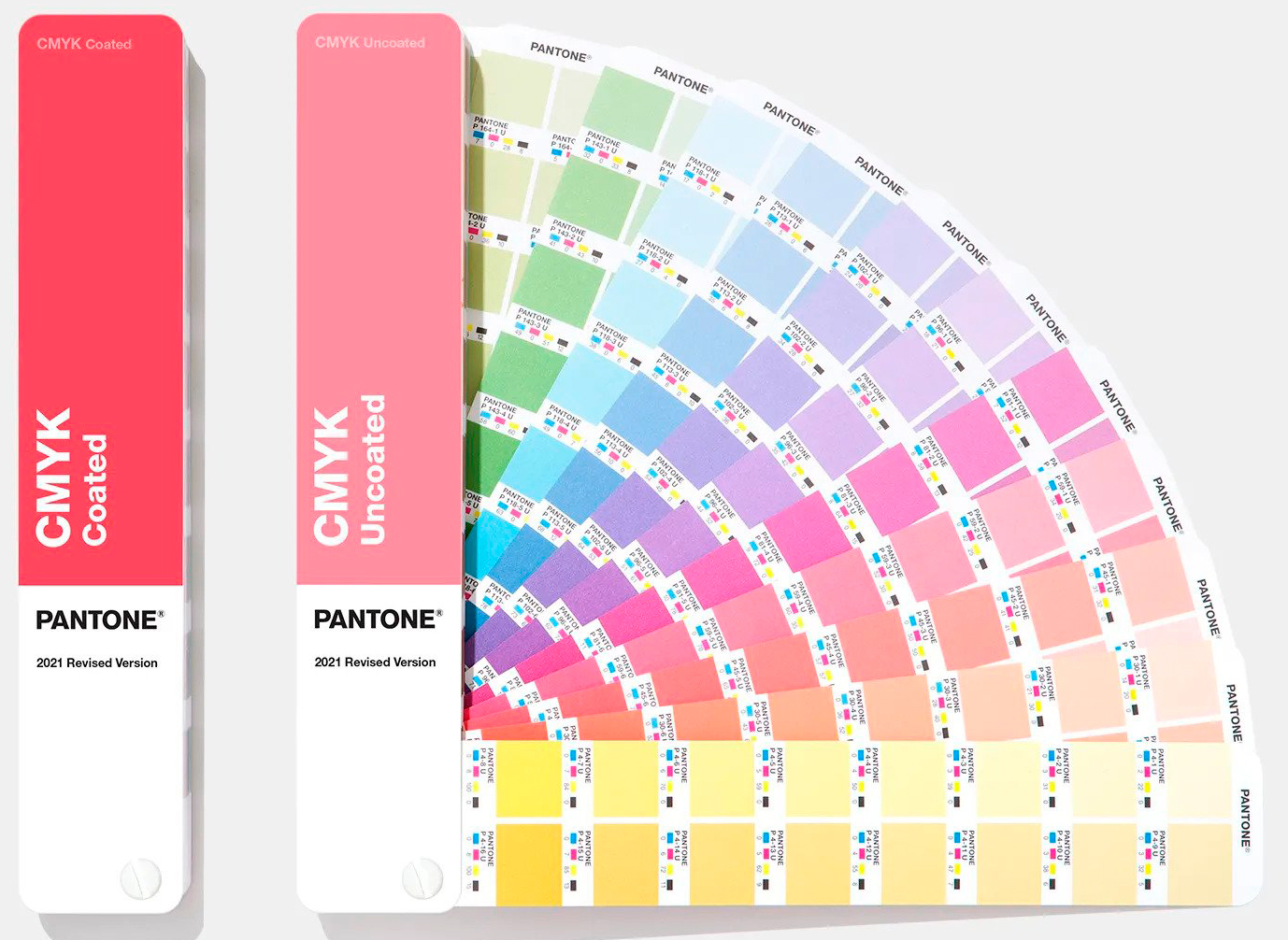 PANTONE CMYK Coated & Uncoatedセット PANTONE Pantone Color Card, Universal CMYK, Superimpresso em