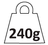 240g