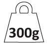 300g