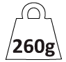 260g