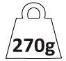270g