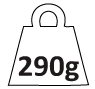 290g