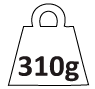 310g