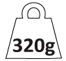 320g
